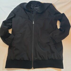 Bernardo Full Zip‎ Basic Bomber Jacket Men's Size Med Long Sleeve with Pockets